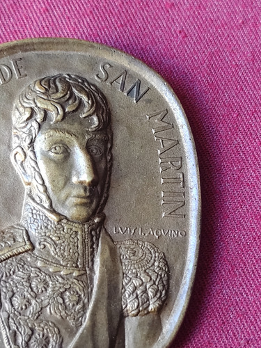 Medalla San Martin 1950, Banco Provincia Buenos Aires (Usado)