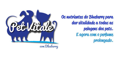 Imagem 2 de 3 de Máscara Pet Vitale Blueberry 1 Kg Emporiopet