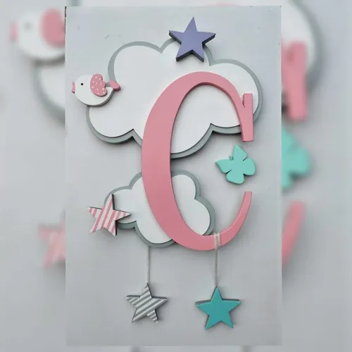 Letras Iniciales En Mdf