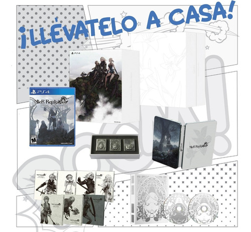 Nier Replicant White Snow Edition Ver.1.22474487139 Ps4 (Usado)