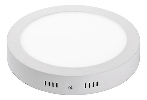 Imagen 2 de 8 de Panel Led Sobreponer 12w Con Difusor 100% Aluminio.