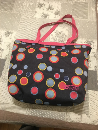 Bolso Playero Lsd Excelente 