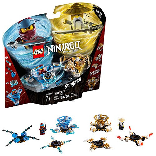 Lego Ninjago Spinjitzu Nya Y Wu 70663 Kit De Construcción (2