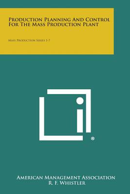 Libro Production Planning And Control For The Mass Produc...