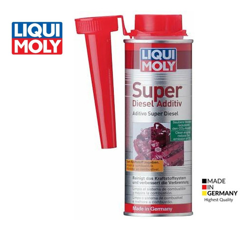 Super Turbo Diesel Aditivo Potencia Y Limpiador Liqui Moly 