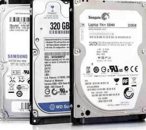 Disco Duro 320gb Sata 2.5 Laptop 5400rpm (Reacondicionado)