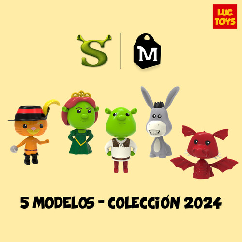 Muñeco Shrek Mostaza Coleccion Shrek Dreamworks 2024