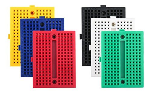 Mini Kit De Placa De Pruebas Elegoo Para Arduino P, 6 Piezas