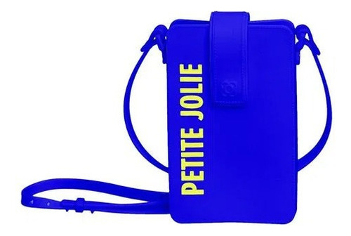 Bolsa Pequena Feminina Petite Jolie Phone Case Lançamento+nf Cor Blue