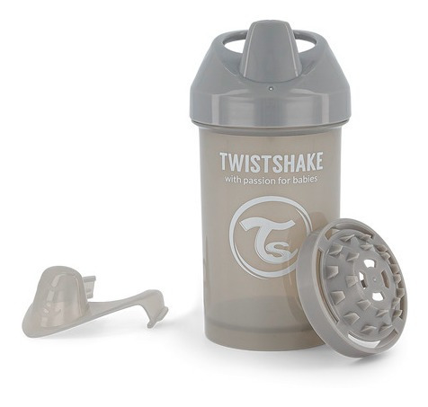 Vaso Twistshake Crawler Cup 300ml  8+m - Gris