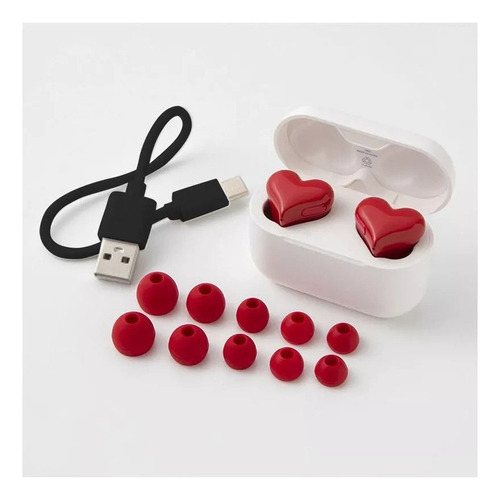 . Auriculares Bluetooth En Forma De Corazón