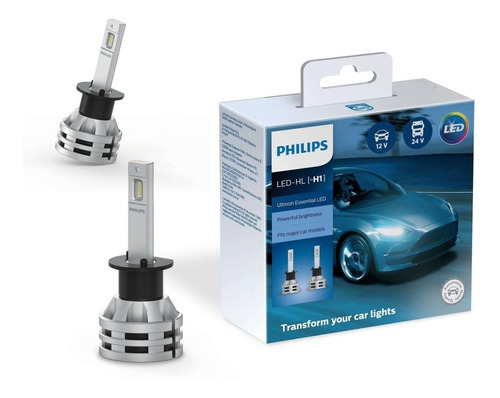 Philips Lampara Led Ultinon Essential H1 Led 6500k 12/24v