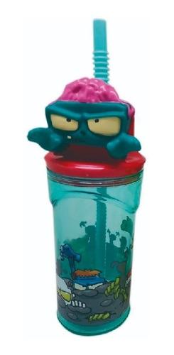 Vaso Infantil Con Figura Zombie Infection 360ml Om035 Cresko