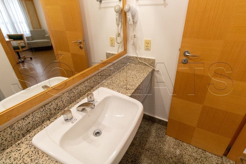 Imagem 7 de 15 de Flat Na Charmosa Al. Lorena O Quality Hotel Paulista No Pool Para Investimento - Sf25884