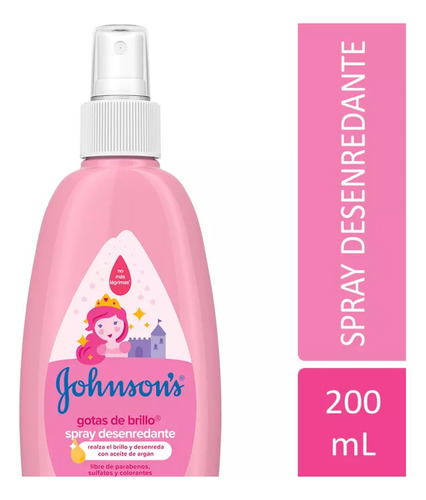Johnson Spray Para Peinar Gotas De Brillo200 Ml