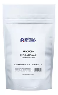 Fécula De Maíz X 1 Kg. Grado Alimenticio. Calidad Premium