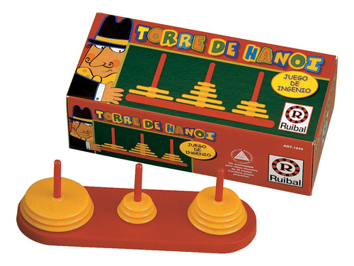 Torre De Hanoi Juego De Ingenio Ruibal