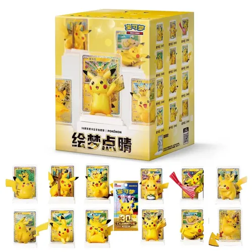 // Set Pokémon Tcg Dream Painting Pikachu 30th Colección &&