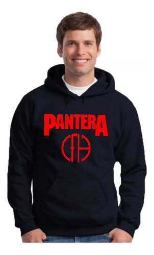 Buzo Canguro Pantera - Banda Rock - Unisex