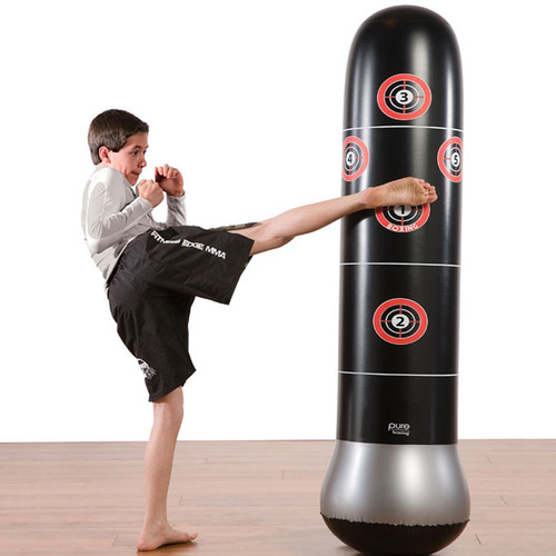 Imagen 6 de 6 de Bolsa De Boxeo Inflable Bolsa De Torre De Perforación
