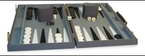 Comprar Backgammon- Juego De 18 Backgammon De Vinilo Gris