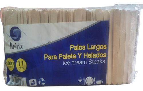 Palos Largos Para Helados O Paletas X1000 Unds