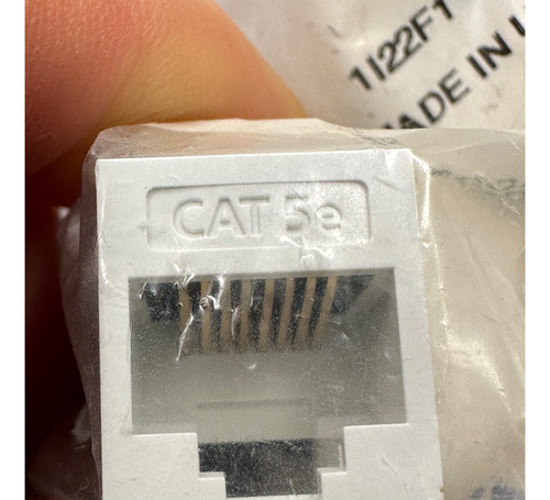 Conector Rede Femea Rj45 Cat 5e Leviton 5g108-rw5