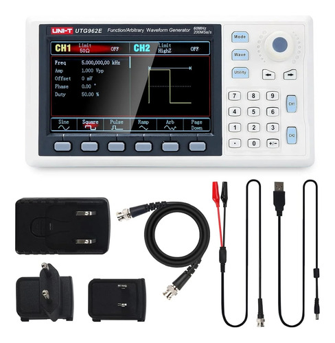 Generador De Funciones Arbitrarias 60mhz 2 Canales Utg962e