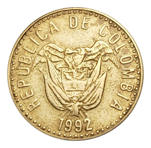 Moneda 20 Pesos 1992 Colombia Pieza 2692