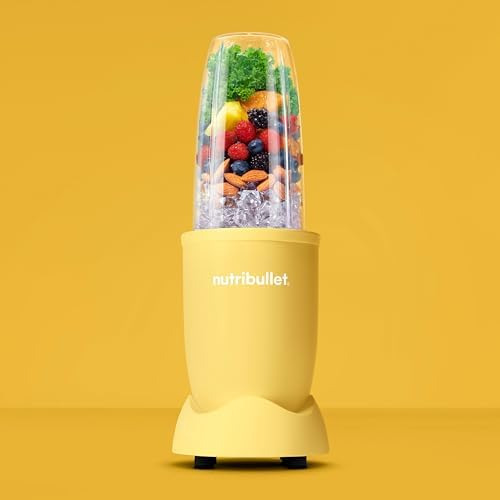 Nutribullet Nbalw Pro 13 Piezas, Todo Amarillo Mate, Licuado