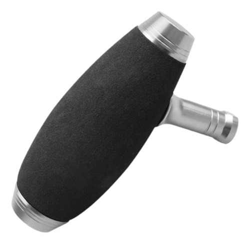 Perilla De Manija De Carrete De Pesca Perilla De Negro Plata