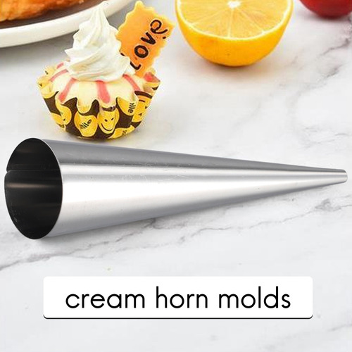 Cream Horn Molds, Juego De 12 Piezas De Conos Para Hornear D