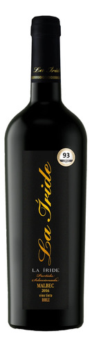 Vino La Iride Etiqueta Dorada Malbec 750ml Ayres Cuyanos 