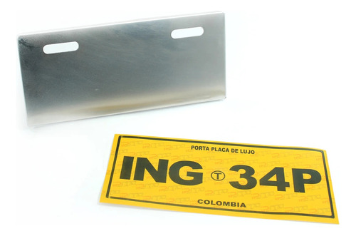 Porta Placa Lamina Universal Ingepartes