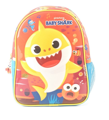 Mochila Infantil Baby Shark  30 Cm Eva 91372