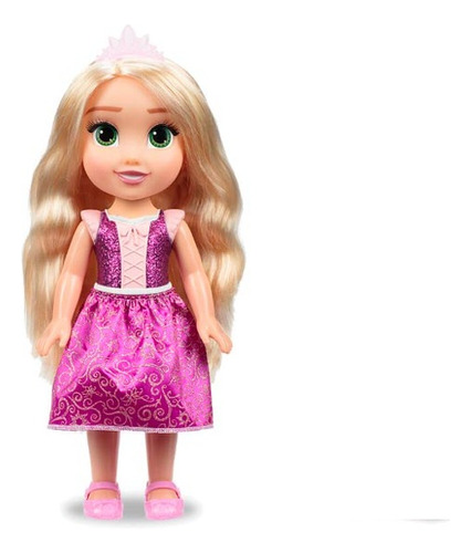 Muñeca Disney Princesas Rapunzel Niña 38cm Jackks Pacific 