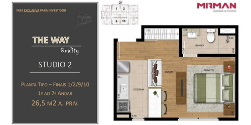 Apartamento À Venda, 26 M² Por R$ 170.000,00 - Parada Inglesa - São Paulo/sp - Ap4465