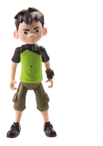 Boneco Ben 10 Rustbuggy Vilgax Raty Rocha Elétrica 11 Peças