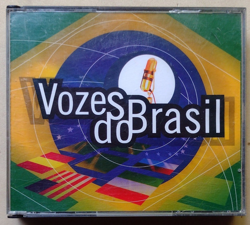 Cd Vozes Do Brasil Elis Regina Tim Maia Nara Leão Box 4 Cds (Usado)