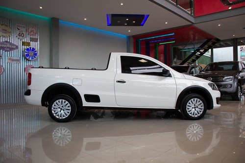 Imagen 6 de 13 de Volkwsagen Vw Saveiro Safety Cabina Simple Nafta 2014 Blanco