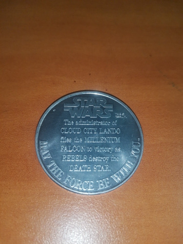 Cardback Y Moneda De Lando Calrissian General Potf Star Wars (Usado)