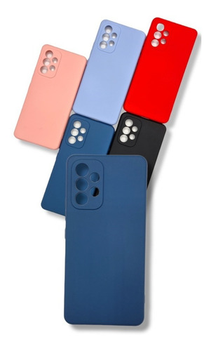 Case Silicona Gamuzada Para Samsung A32/ A52/ A52s/ A72