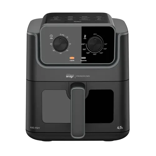 Wap Af01 Airfryer 4,5l Visor Com Luz Interna Antiaderente 127V