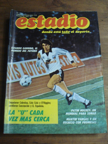 Revista Estadio N° 1943 - 5 Noviembre 1980.