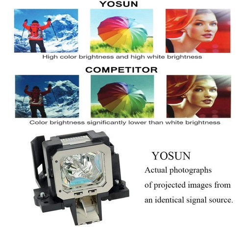 Yosun - Lámpara De Proyector Para Proyector Nec M300x M300xg