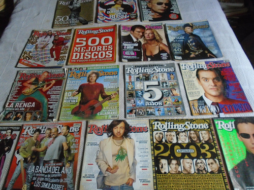 Lote De 16 Revistas Rolling Stone - Oferta! - 2003/2004