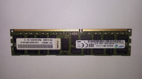Imagem 5 de 5 de Memoria Ibm 16gb Pc3l-12800 Ddr3 1600mh 46w0674 47j0226