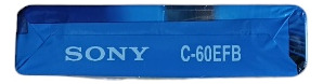Fita Cassete Sony Ef 60 Caixa 10 Unidades