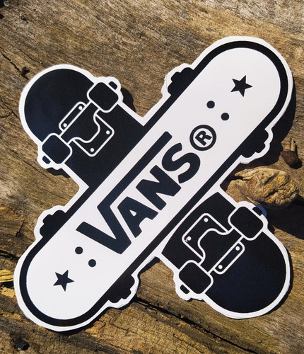 10 Calcomanías 10cm Thrasher Santa Cruz Skate Vans Y Más