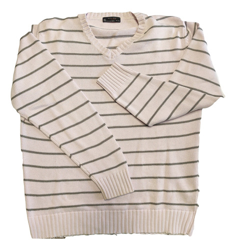 Sweater Zara Hombre Importado Talle L 100% Algodón 